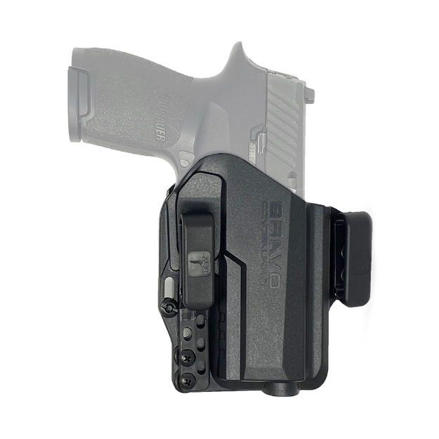 Picture of Bravo Concealment Torsion  IWB Concealment Holster  Waistband Clips  Fits Sig P320 Compact  Right Hand  Black  Polymer BC20-1010