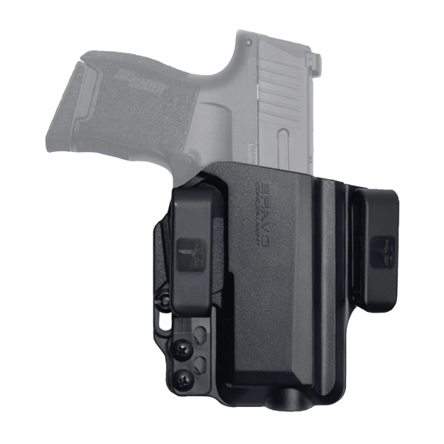 Picture of Bravo Concealment Torsion  IWB Concealment Holster  Waistband Clips  Fits Sig P365  Right Hand  Black  Polymer BC20-1012
