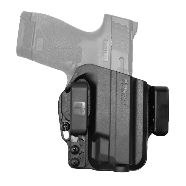 Picture of Bravo Concealment Torsion  IWB Concealment Holster  Waistband Clips  S&W M&P Shield 9/40  Right Hand  Black  Polymer BC20-1015