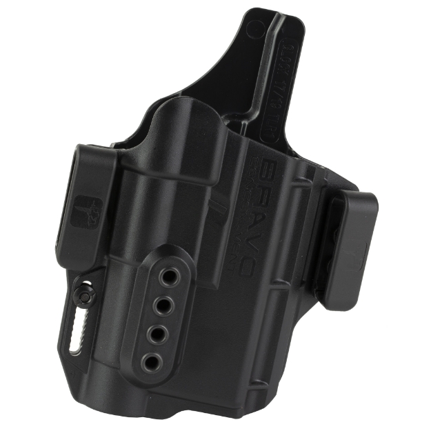Picture of Bravo Concealment Torsion Light Bearing  IWB Concealment Holster  Waistband Clips  Fits Glock 19/19X/23/32/45 w/Streamlight TLR-1  Right Hand  Black  Polymer  Does not fit Glock Gen 5 40SW BC40-1004
