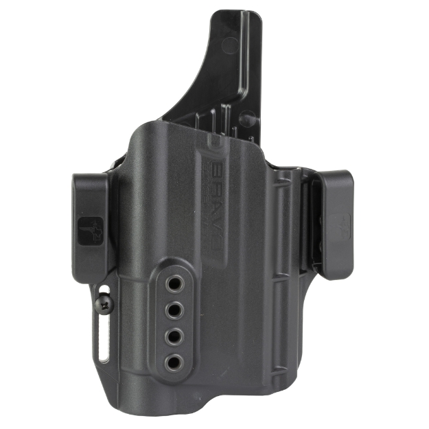 Picture of Bravo Concealment Torsion Light Bearing  IWB Concealment Holster  Waistband Clips  S&W M&P 2.0 9/40 Full Size w/Streamlight TLR-1  Right Hand  Black  Polymer BC40-1007