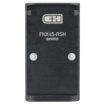 Picture of C&H Precision Weapons CHP Adapter Plate  Converts the FNX 45 to the Trijicon RMR/SRO  Holosun 407C/507C/508C/508T  Anodized Finish  Black  Includes Mounting Hardware FNX45-RSH