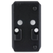 Picture of C&H Precision Weapons CHP Adapter Plate  Converts the Heckler & Koch VP9 Optic Ready to Trijicon RMR/SRO  Holosun 507C/407C/508C 508T  Anodized Finish  Black  Includes Mounting Hardware HK-RSH