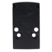 Picture of C&H Precision Weapons CHP Adapter Plate  Converts the RMR Footprint to Holosun 407K/507K  Anodized Finish  Black  Includes Mounting Hardware RMR-HOLOk