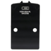 Picture of C&H Precision Weapons CHP Adapter Plate  Converts the Sig P320X (X-FIVE  X-COMPACT  X-CARRY) with RXP ROMEO1 Pro Slide Cut to Trijicon RMR/SRO  Holosun 407C 507C 508C 508T  Anodized Finish  Black  Includes Mounting Hardware SGRX-RSH-FIL