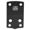 Picture of C&H Precision Weapons CHP Adapter Plate  Converts the Springfield Hellcat to the Holosun EPS/Carry  Anodized Finish   Black  Includes Mounting Hardware SAHC-EPS