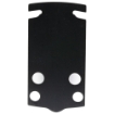 Picture of C&H Precision Weapons CHP Adapter Plate  Converts the Springfield Hellcat/RDP/PRO with RMSC Slide Cut to Holosun 407K/507K  Anodized Finish  Black  Includes Mounting Hardware SAHC-HOLOk