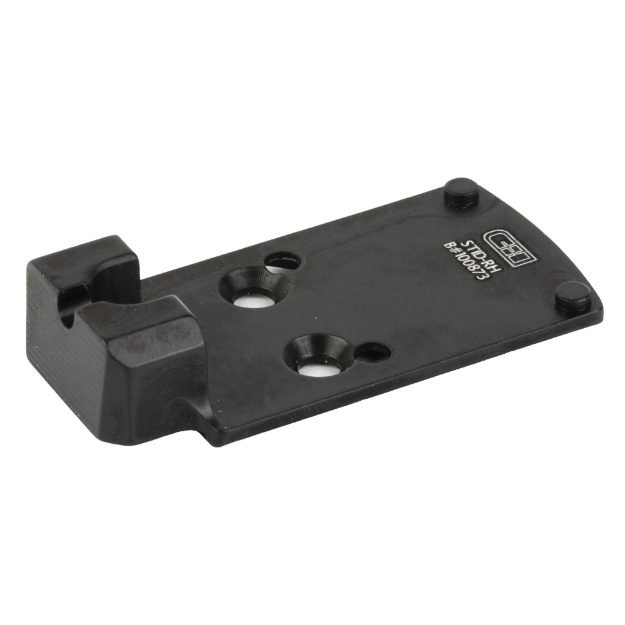 Picture of C&H Precision Weapons CHP Adapter Plate  Converts the Staccato Duo to the Trijicon RMR/Holosun 407C/507C/508C/508T  Anodized Finish  Black  Includes Mounting Hardware STID-RH