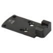Picture of C&H Precision Weapons CHP Adapter Plate  Converts the Staccato Duo to the Trijicon RMR/Holosun 407C/507C/508C/508T  Anodized Finish  Black  Includes Mounting Hardware STID-RH