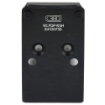 Picture of C&H Precision Weapons CHP Adapter Plate  Converts the Walther PDP 1.0/PPQ (Q4/Q5) to the Trijicon RMR/SRO  Holosun 407C/507C/508C/508T  Anodized Finish  Black  Includes Mounting Hardware WLPDP-RSH