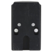 Picture of C&H Precision Weapons CHP Adapter Plate  Converts the Walther PDP 1.0/PPQ (Q4/Q5) to the Trijicon RMR/SRO  Holosun 407C/507C/508C/508T  Anodized Finish  Black  Includes Mounting Hardware WLPDP-RSH