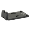 Picture of C&H Precision Weapons CHP Adapter Plate  Converts the Walther PPQ (Q4/Q5) to the Trijicon RMR/SRO  Holosun 407C/507C/508C/508T  Anodized Finish  Black  Includes Mounting Hardware WLPPQ-RSH-RSR