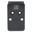 Picture of C&H Precision Weapons CHP Adapter Plate  Fits the Glock MOS (Not 43x or 48) Converting it to the Trijicon RMR/SRO  Holosun 407C/507C/508C/508T  Anodized Finish  Black  Includes Mounting Hardware GL-RSH