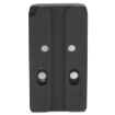 Picture of C&H Precision Weapons CHP Adapter Plate  Fits the Glock MOS (Not the Glock 43x or 48) Converting it to the Delta Point Pro  Anodized Finish  Black  Includes Mounting Hardware GL-DPP-EFLX