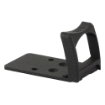 Picture of C&H Precision Weapons CHP Adapter Plate  Fits the Glock MOS Converting it to the Trijicon RMR  Black  Protective Guard  Includes Mounting Hardware GL-RMR-DEF