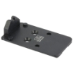 Picture of C&H Precision Weapons CHP Adapter Plate  For Glock MOS Converting it to the Trijicon RMR  Holosun 407C/507C/508C/508T  Anodized Finish  Black  Includes Mounting Hardware GL-RH-RSF