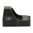 Picture of C&H Precision Weapons EDC-XL  Reflex Sight  3 MOA Red Dot  CNC Machined One Piece Aluminum Housing  50 000 Hour Battery Life  Matte Finish  Black RD-EDC-XL-RD