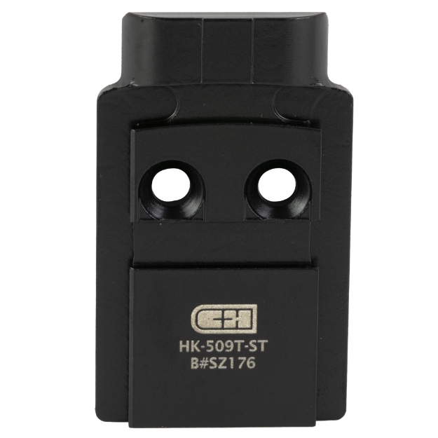 Picture of C&H Precision Weapons Heckler & Koch VP9  Holosun 509T  Mount  Black  Fits H&K VP9  Anodized HK-509T-ST
