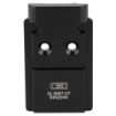 Picture of C&H Precision Weapons Mounting Plate  Fits Glock MOS System  For Mounting the Holosun 509T  Anodized  Black GL-509T-ST