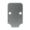 Picture of C&H Precision Weapons RMR Sealing Plate  Fits the Trijicon RMR  Stainless Steel  Silver RD-RMR-SEALING-PLATE