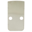 Picture of C&H Precision Weapons RMRcc Sealing Plate  Fits the Trijicon RMRcc  Stainless Steel  Silver RD-RMR-CC-SEALING-PLATE