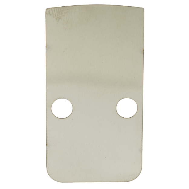 Picture of C&H Precision Weapons RMRcc Sealing Plate  Fits the Trijicon RMRcc  Stainless Steel  Silver RD-RMR-CC-SEALING-PLATE