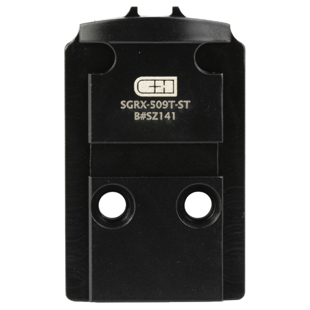 Picture of C&H Precision Weapons Sig P320 RX/Pro Series/AXG  Holosun 509T  Mount  Black  Fits Sig Sauer X-Series  Anodized SGRX-509T-ST