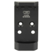 Picture of C&H Precision Weapons V4  Optic Mounting Plate  Fits CZ P-10  For Holosun EPS/EPS Carry  Anodized Finish  Black CZ-EPS