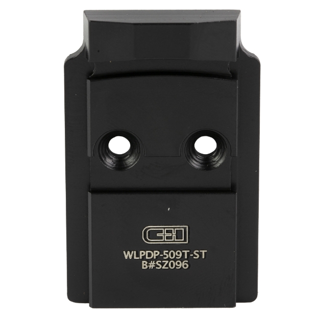 Picture of C&H Precision Weapons Walther PPQ/PDP 1.0  Holosun 509T  Mount  Black  Walther PDP  Anodized WLPDP-509T-ST