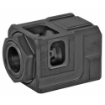 Picture of Chaos Gear Supply Qube Compensator  Black/Black Finish  1/2X28 Thread Pitch QUBECOMPBLKBLK