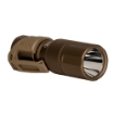 Picture of Cloud Defensive MCH Micro  Mission Configurable Handheld  High Candela  Flashlight  950 Lumens  Single Output  Aluminum  Anodized Finish  Flat Dark Earth  Includes Charger and Pocket Clip MCH2.0-HC-S-350-FDE