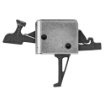 Picture of CMC Triggers 2-Stage Small Pin Flat Trigger  2lb Set - 2lb Release  Black Finish 92504