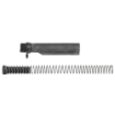 Picture of CMC Triggers Mil Spec Buffer Tube Kit  Black  6 Position Tube  Spring  Buffer  Locking Ring & Nut  AR-15 81626