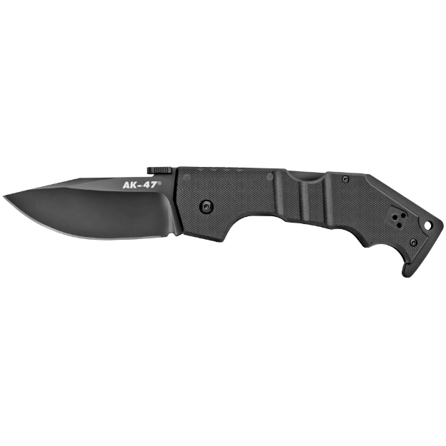 Picture of Cold Steel AK-47 Folding Knife  S35VN with DLC Coating  Plain Edge  3.5" Blade CS-58M