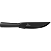 Picture of Cold Steel Bushman  Fixed Blade Knife  Black  Plain Edge  Bowie  7" Blade  SK-5 High Carbon  Black Handle  Includes Secure-Ex Sheath with Ferrocerium Fire Steel CS-95BUSK
