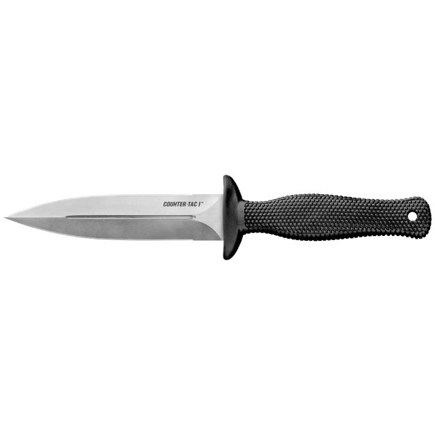 Picture of Cold Steel Counter Tac 1  Fixed Blade Knife  AUS-8 Steel  Plain Edge  5" Blade CS-10BCTL