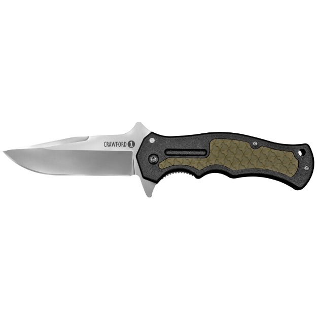 Picture of Cold Steel Crawford Model 1  Folding Knife  4034SS Steel  Plain Edge  3.5" Blade CS-20MWC