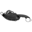 Picture of Cold Steel Double Agent  3" Fixed Blade Knife  Clip Point  Plain Edge  AUS 8A/Polished  AUS 8A/Black G10  Secure-Ex Sheath CS-39FNS