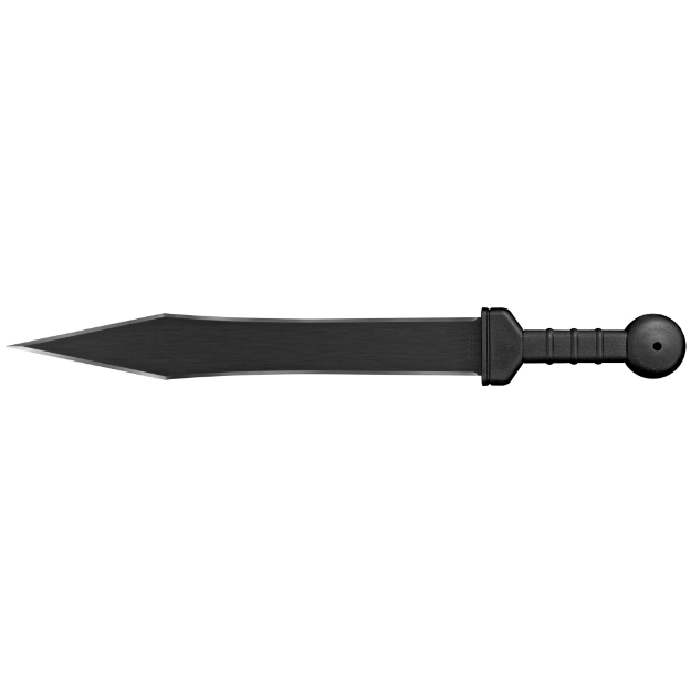 Picture of Cold Steel Gladius Machete  Machete  Black  Plain Edge  18" Blade  1055 Carbon  Black Handle  Includes Cor-EX Sheath CS-97GMS