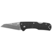 Picture of Cold Steel Kiridashi  Folding Knife  Silver  Plain Edge  Wharncliffe  2.5" Blade  Stonewashed Finish  4034SS  Black Handle CS-20KPL