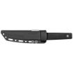 Picture of Cold Steel Kobun  5.5"  Fixed Blade Knife  Tanto Point  Serrated Edge  AUS 8A/Polished  Black Kraton  Secure-Ex Sheath CS-17TS