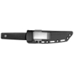 Picture of Cold Steel Kobun  5.5"  Fixed Blade Knife  Tanto Point  Serrated Edge  AUS 8A/Polished  Black Kraton  Secure-Ex Sheath CS-17TS