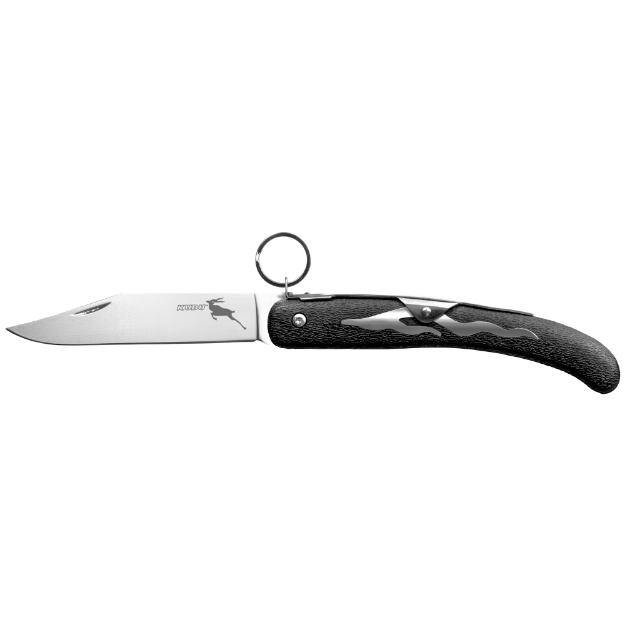 Picture of Cold Steel Kudu  Folding Knife  Silver  Plain Edge  Clip Point  4.25" Blade  Polished Finish  5Cr15MoV  Black Handle CS-20KK
