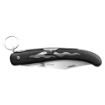 Picture of Cold Steel Kudu  Folding Knife  Silver  Plain Edge  Clip Point  4.25" Blade  Polished Finish  5Cr15MoV  Black Handle CS-20KK