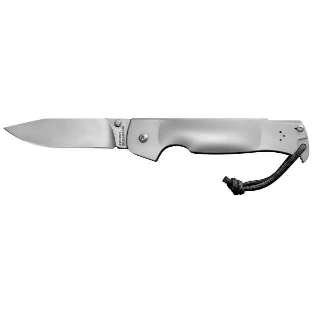 Picture of Cold Steel Pocket Bushman  4.5" Folding Knife  Drop Point  Plain Edge  German 4116 Stainless  BD1 Steel  Dual Thumb Disc/Pocket Clip CS-95FB
