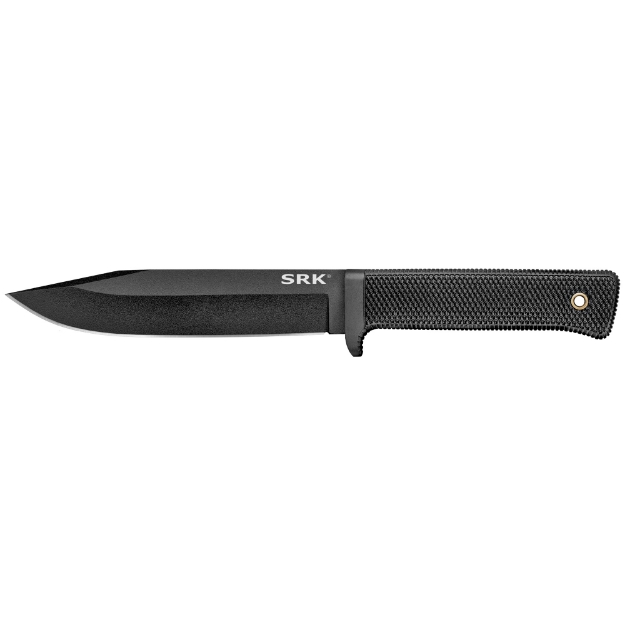 Picture of Cold Steel SRK (SK-5)  Fixed Blade Knife  SK-5 with Black Tuff-Ex Finish  Plain Edge  6" Blade CS-49LCK