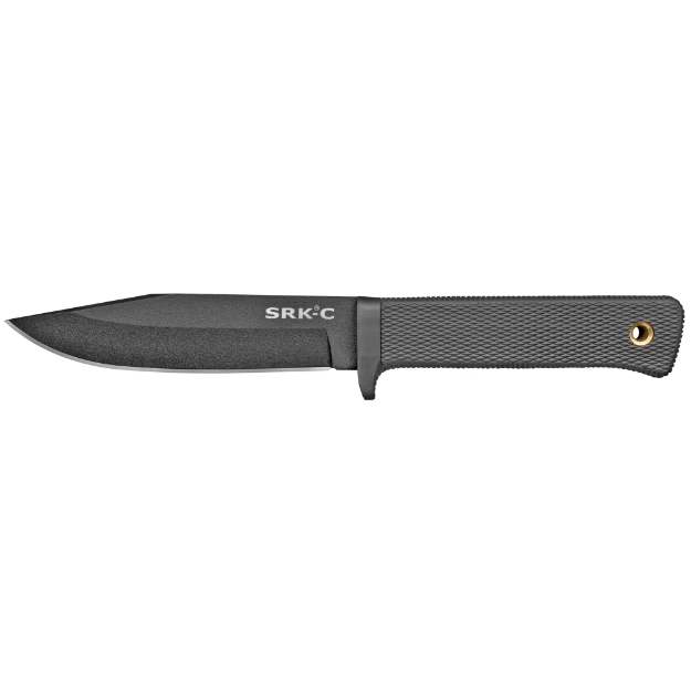 Picture of Cold Steel SRK Compact  Fixed Blade Knife  SK-5 with Black Tuff-Ex Finish  Plain Edge  5" Blade CS-49LCKD
