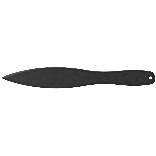 Picture of Cold Steel Sure Flight Sport  Fixed Blade Knife  Black  PlainEdge  Throwing Knife  12" Overall Length  1055 Carbon  Black Handle CS-80STK12Z