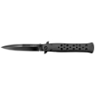 Picture of Cold Steel Ti-Lite  Folding Knife  Carpenter CTS XHP  Plain  Spear Point  Flipper/Pocket Clip  4"  Black G10 CS-26C4