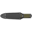 Picture of Cold Steel True Flight Thrower  Fixed Blade Knife  1055 Carbon Steel  Plain Edge  Paracord  6.75" Blade CS-80TFTC